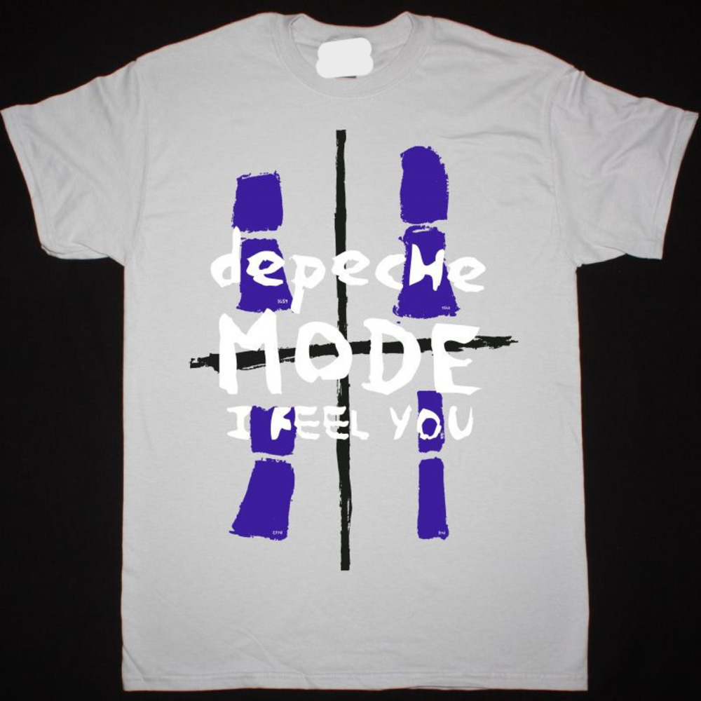 DEPECHE MODE I FEEL YOU  ICE GREY T-SHIRT